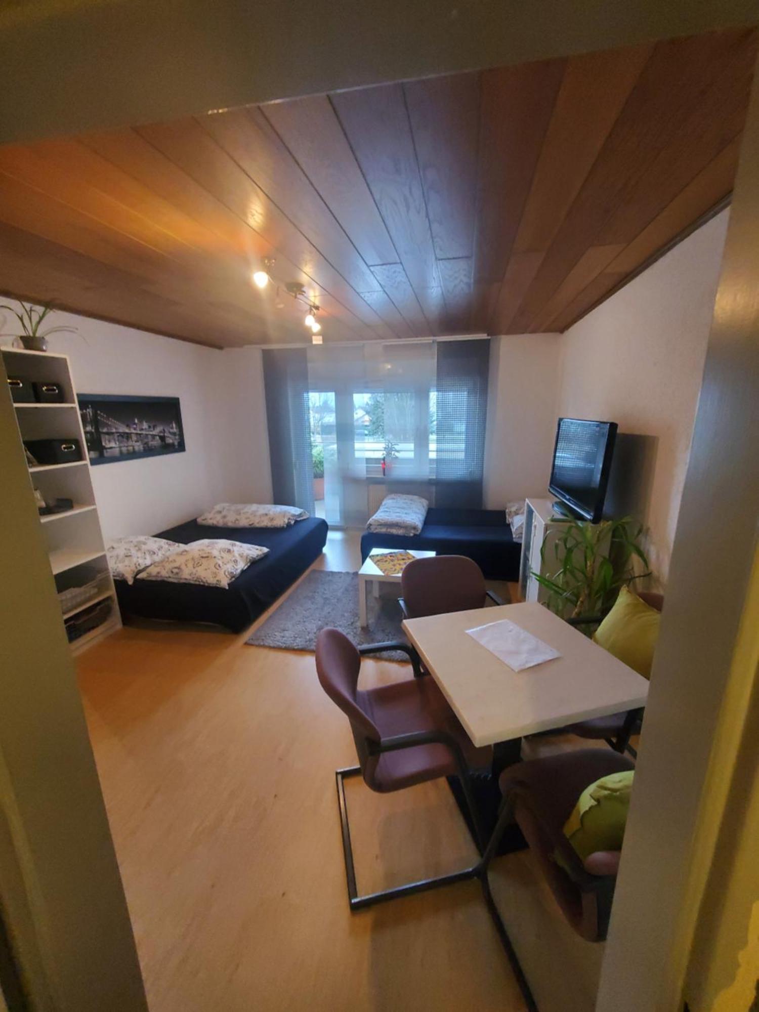 Einzimmerwohnungmit Grossem Balkon Mietersheim Eksteriør bilde