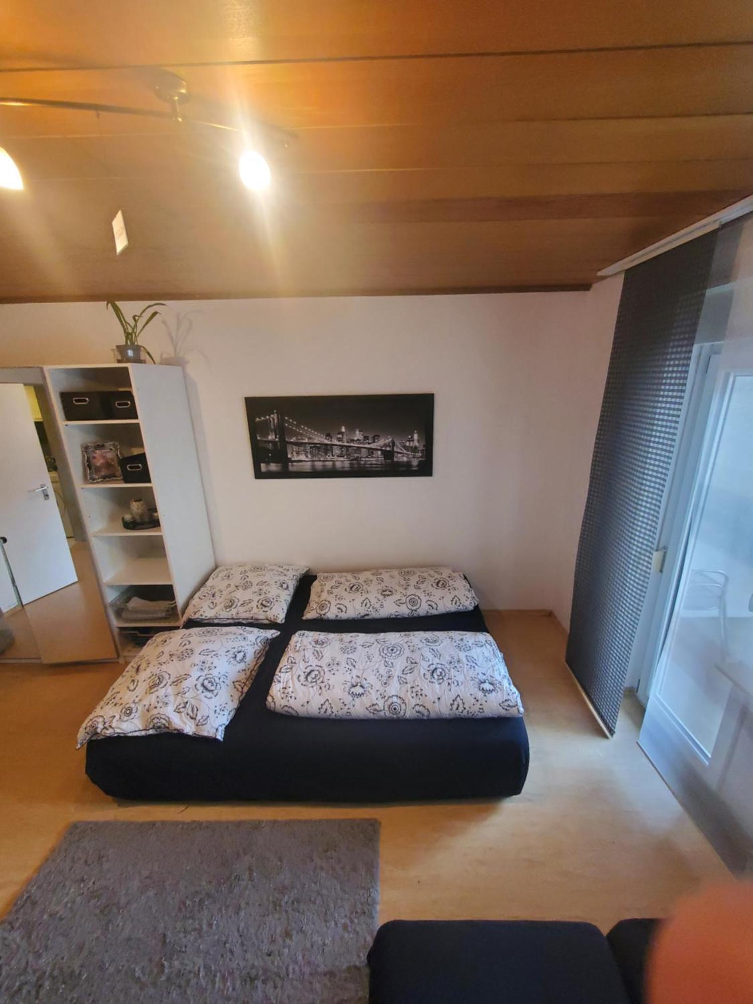 Einzimmerwohnungmit Grossem Balkon Mietersheim Eksteriør bilde